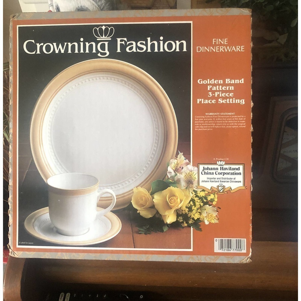 Crowning Fashion Round Serving Platter Johann Haviland China Corp